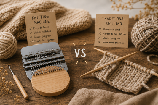 Knitting machines: are they really easier than traditional knitting?